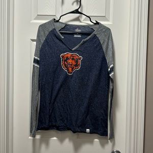 Chicago Bears shirt women Large by Majestic